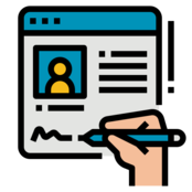 Registrieren - Kostenlose handel und einkaufen Icons
