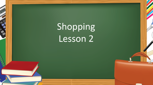 Презентація "Shopping. Lesson 2"