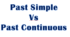 Past Simple Vs Past Continuous