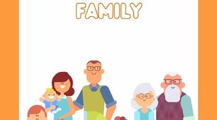 Матеріал для друку "Family"