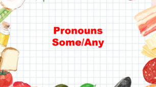 Презентація до уроку з англійської мови "Pronouns Some/any".