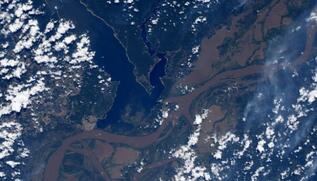 Астронавтка NASA зробила знімок Амазонки з космосу