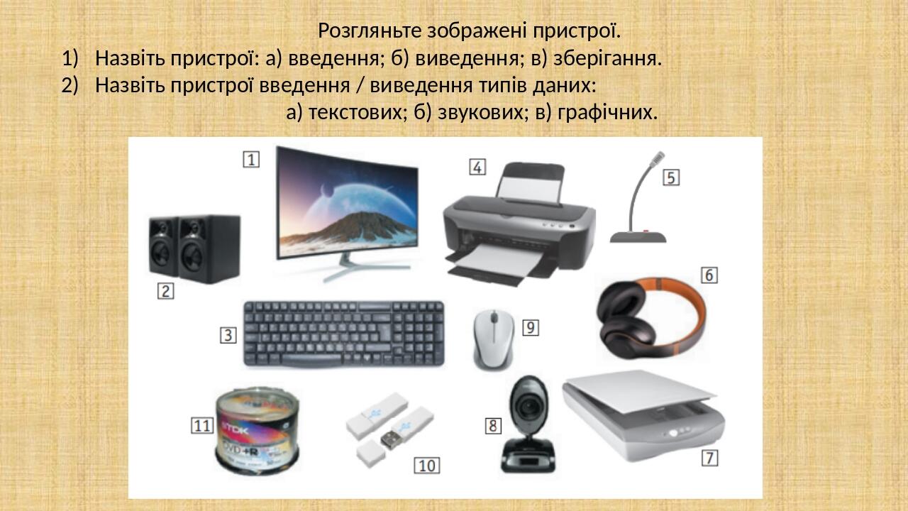 Комп’ютери та їх різновиди. Складові комп’ютерів та їх призначення ...