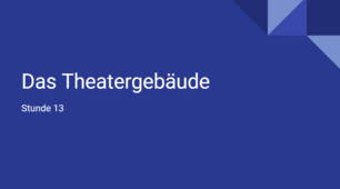 презентація для 9(5) класу урок 13 тема Das Theatergebäude
