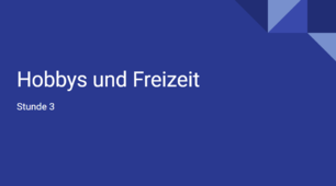 презентація для 6 (2) класу на тему "Hobbys und Freizeit"