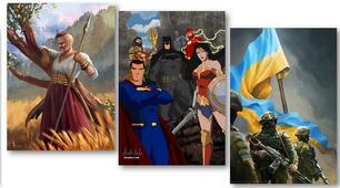 "Захар Беркут" І. Франко. Змалювання героїчної боротьби русичів-українців проти монголо-татарських нападників у повісті.