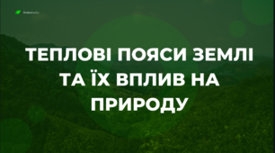 Теплові пояси Землі та їх вплив на природу
