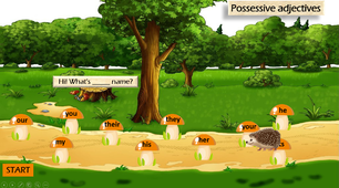 Possessive adjectives | Презентація - діалог