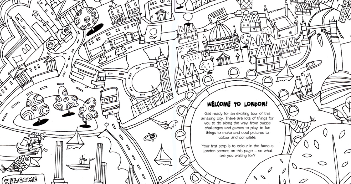 The London Activity Book . Англійська мова