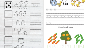 Workbook | Numbers | Робочий зошит | 1-10