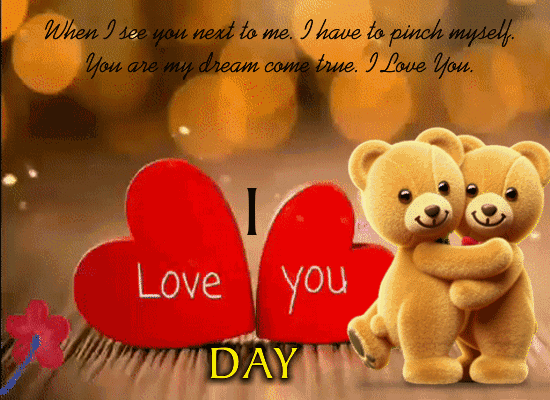 You Are My Dream Come True. Free National I Love You Day eCards | 123 Greetings